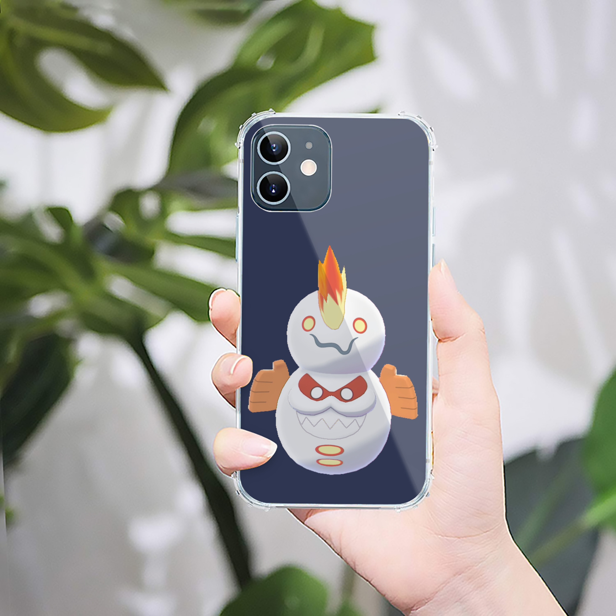 （画像用） ポケットモンスター Pokémon 【iPhone 12シリーズ対応】透明スマホケース（クリアソフトケース）
